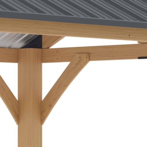 Cenador de madera 300x401x282 cm (12 m2) Fénix - Imagen 5