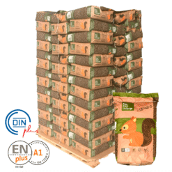 Alternative view of Palets de pellet Natur Pellet de 15 kg de 77 sacos  Enplus A1 DINplus pack de 6 palets