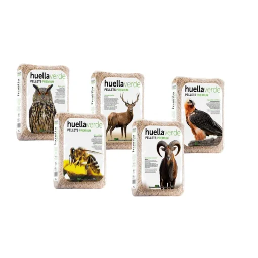 Palet de pellet Huella Verde 77 uds A1+ - Imagen 2