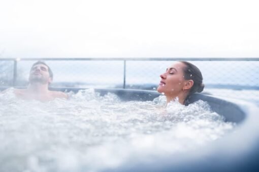 Spa de exterior hinchable NAVAL de 176x65x176 cm 6 pers - Imagen 5