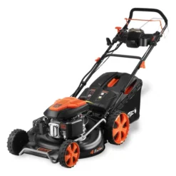 FUXTEC RM5396EsPRO cortacésped de gasolina autopropulsado cortacésped eléctrico autopropulsado 53 cm de anchura de corte 196 cc