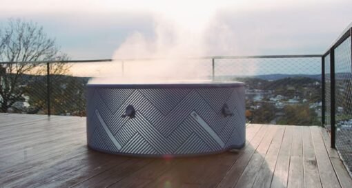 Spa de exterior hinchable NAVAL de 176x65x176 cm 6 pers - Imagen 7