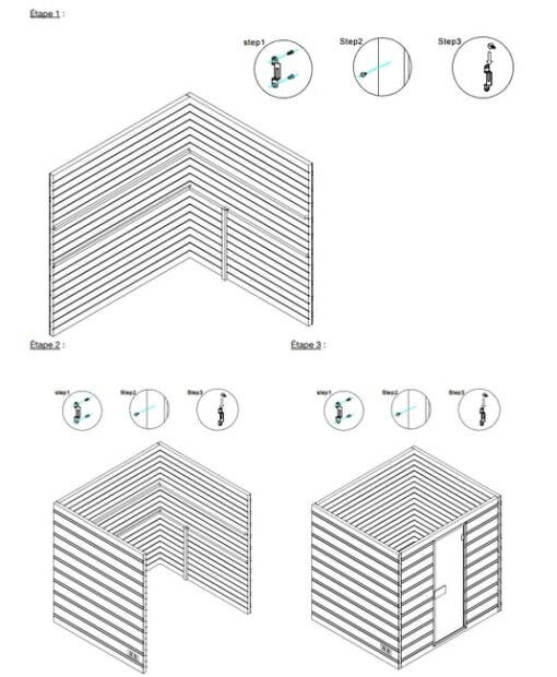 Sauna Eccolo 6 plazas con luces LED - Imagen 9