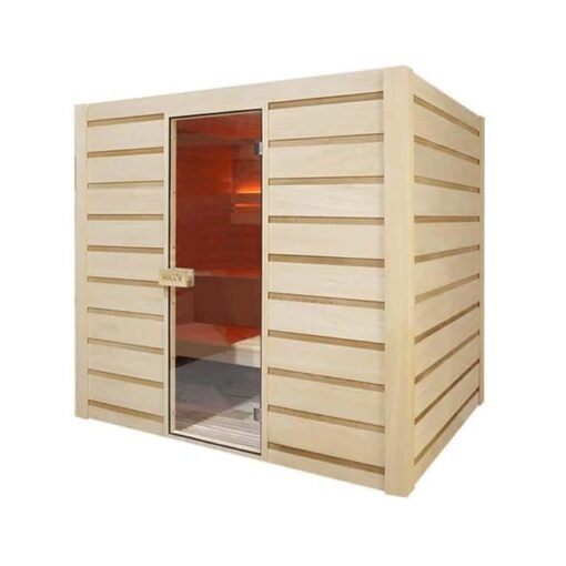 Sauna Eccolo 6 plazas con luces LED - Imagen 7