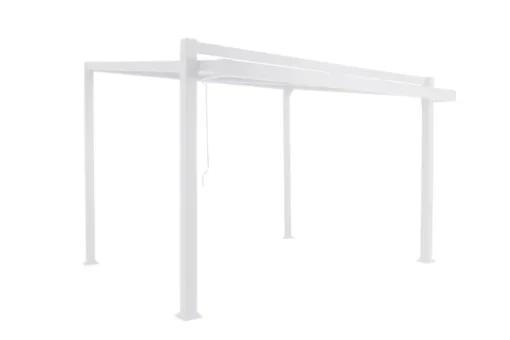 Pérgola de aluminio Odyssea blanco de 319x380 cm - Imagen 4