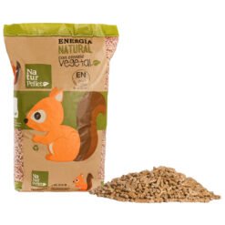 Alternative view of Palets de pellets Natur Pellet de 15 kg de 77 sacos  Enplus A1 DINplus pack de 4 palets