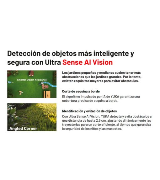 Robot cortacésped Mammotion Yuka 2000 metros (opcional recogehojas y autovaciado) - Imagen 5