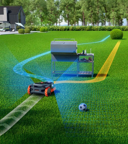 Robot cortacésped sin cable Segway Navimow X390E 10.000 m²