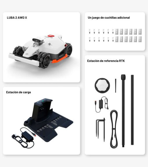 Robot cortacésped sin cables Luba 2 AWD 5000X - Imagen 7