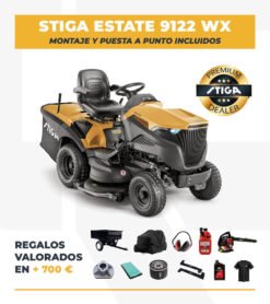 Tractor cortacésped 4x4 Stiga Estate 9122 WX 122cm 22HP Honda