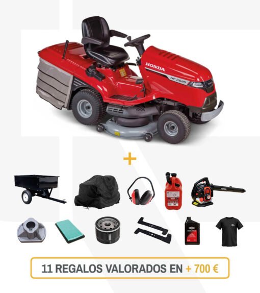 Tractor cortacésped Honda HF 2625 HTE 122CM 22HP
